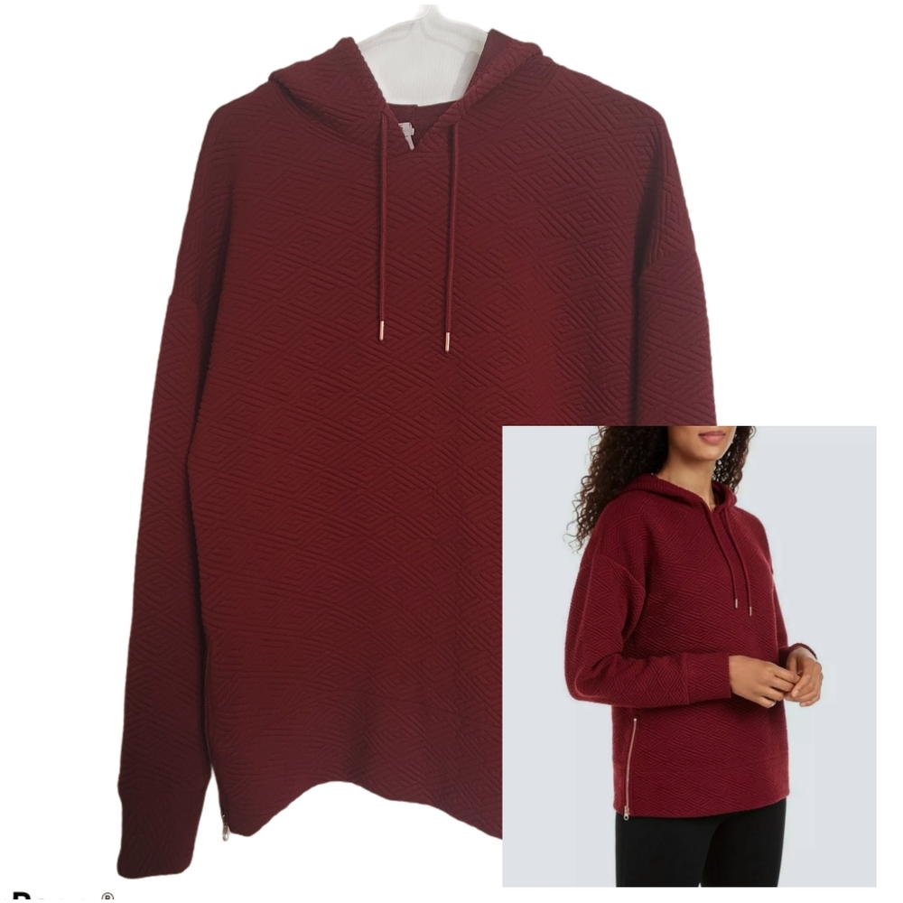 Ideology Red Wine Comfortable Hoodie